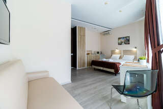 Гостиница Багет Нижний Новгород Эконом с двуспальной кроватью с ванной комнатой на этаже-6