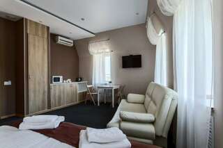 Гостиница Багет Нижний Новгород Эконом с двуспальной кроватью с ванной комнатой на этаже-3