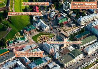 Гостиница Багет Нижний Новгород Стандарт TWIN (Двухместный )-3