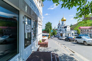 Гостиница Багет Нижний Новгород Эконом с двуспальной кроватью с ванной комнатой на этаже-2